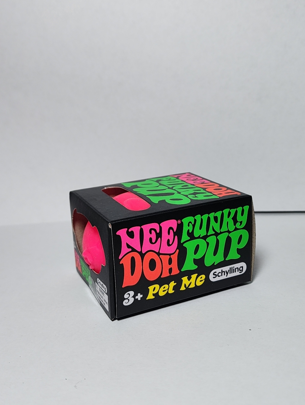 NEW Needoh Hot Pink Funky Pup Viral Squishy - Picture 3 of 6